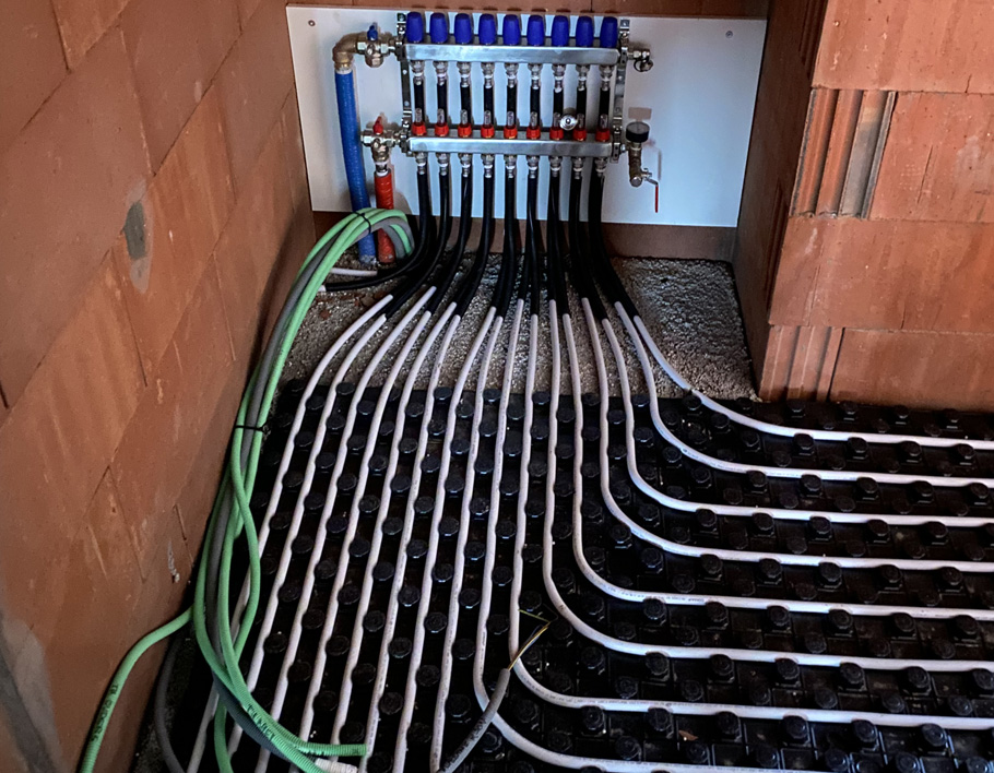 Verwarming voor vloer